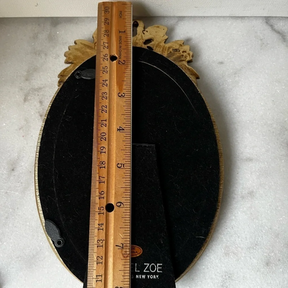Rachel Zoe Ornate Gold Oval Frame